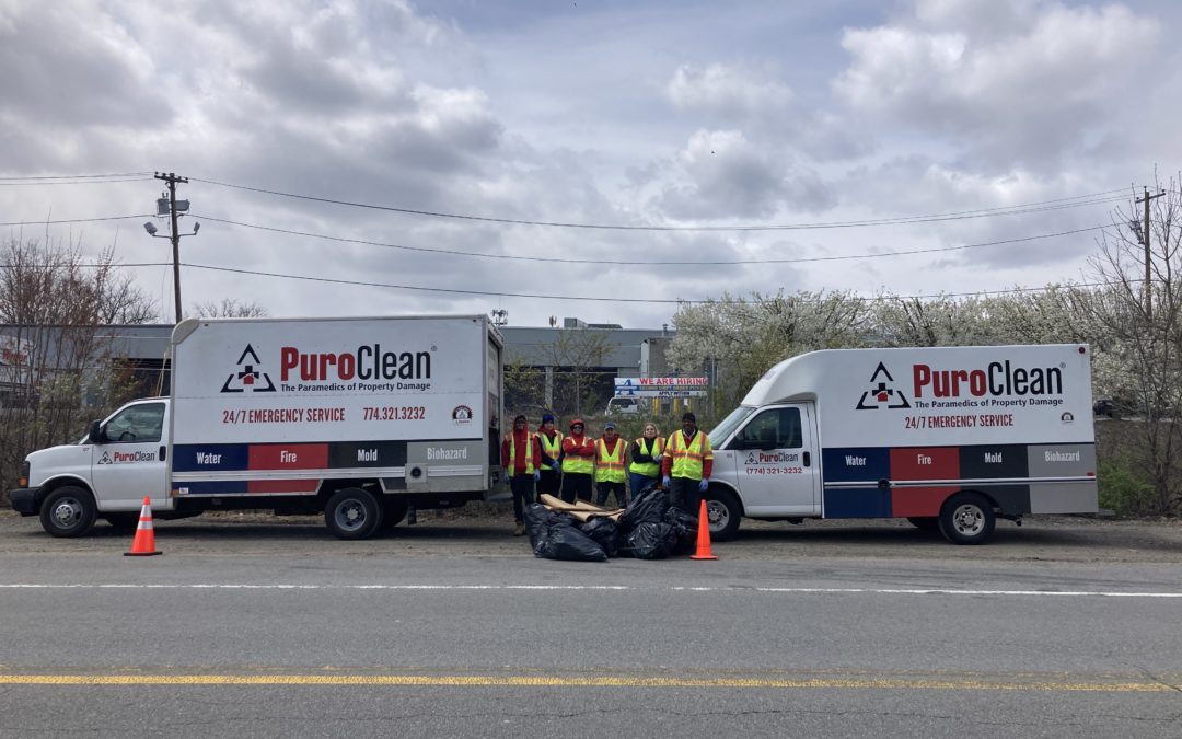 PuroClean Crew Tackles Trash on Earth Day